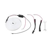 Kit de Luces Envolventes para Maletero Delantero de Coche, Kits de Tira de Iluminación Envolvente LED para Maletero Delantero de Coche de Repuesto para Y 2021 + (Blanco)