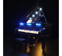 Kit de luces GC para Lego Grand Piano 21323 (el juego Lego no está incluido) (Remoto)