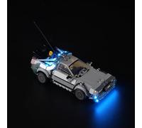 Kit de Luces LED Compatible con Máquina del Tiempo de Regreso al Futuro
