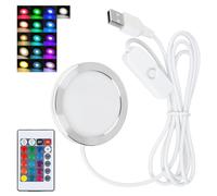 Kit de luces LED para impresora 3D, 16 modos de luz RGB, bajo voltaje 5 V, compatible con Lab A1, A1mini, P1S, P1P, X1C, accesorios para impresora 3D, iluminación nocturna creativa, piezas de repuesto