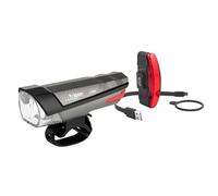 Kit de luces para bicicleta usb 3 funciones eco, standard Spanninga Trigon 25-Pyro Boost TU