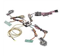 Kit de luces para RC Para Traxxas TRX-4 2021 Para Bronco 1/10 RC Sistema De Iluminación Del Coche Luz Lámpara Delantera Y Trasera Intermitentes Luces Freno