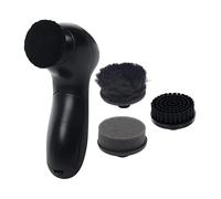 Kit de lustrador de zapatos eléctrico de mano, multifuncional, portátil, para bolsos, sofá, hombres