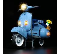 Kit de Luz Compatible con Lego 10298 Vespa 125 - Juego LED para Vespa Vintage Roller de Italia (No Modelo) - Decoración para Adultos, Versión Estándar