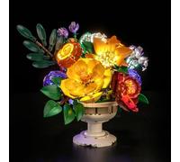 Kit de luz compatible con Lego 10345 Flower Arrangement Botanical Collection Set (no modelo), juego de iluminación LED compatible con arreglo de flores 10345, juguete creativo