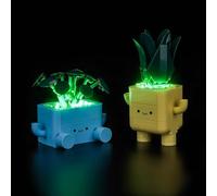 Kit de luz compatible con Lego 10349 Happy Plants Botanical Collection Set (no modelo), juego de iluminación LED compatible con Happy Plants 10349, juguete creativo