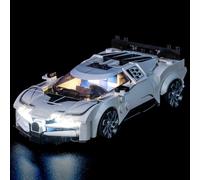 Kit de luz compatible con Lego 77240 Bugatti Centodieci Hyper Sports Car (no modelo), juego de iluminación LED compatible con bloques de construcción Lego Bugatti Centodieci Hyper Sports Car
