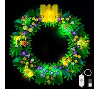 Kit de luz compatible con Lego Spring Wreath 40957 (no modelo), juego de iluminación LED compatible con Lego 40957 Spring Wreath Bausteine modelo