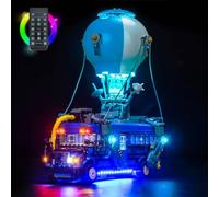 Kit de luz con control remoto compatible con Lego 77073 Battle Bus (no modelo), kit de iluminación LED compatible con Battle Bus Creative Toys