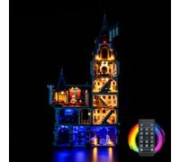 Kit de luz de mando a distancia compatible con Lego 76454 Hogwarts Castle: The Main Tower (no modelo), juego de iluminación LED compatible con Lego The Main Tower 76454 juguete creativo