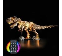 Kit de luz de mando a distancia compatible con Lego 76968 Dinosaurio Fossils: Tyrannosaurus rex (no modelo), juego de iluminación LED compatible con Lego Dinosaur Fossils: Tyrannosaurus rex 76968