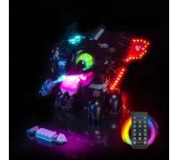 Kit de luz de mando a distancia compatible con Lego How to Train Your Dragon: Toothless 10375 (no modelo), juego de iluminación LED compatible con Lego How to Train Your Dragon: Toothless Creative