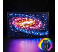 Kit de luz de mando a distancia compatible con Lego The Milky Way Galaxy 31212 (no modelo), juego de iluminación LED compatible con Lego The Milky Way Galaxy juguete creativo