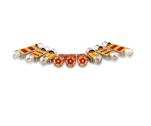 Kit De Luz De Matrícula Interior Para Toyota Fortuner MK2 N15 N16 2015-2023, 8 Piezas, Accesorios Para Coche Accesorios Iluminación(Ice Blue)