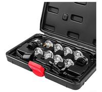 Kit de luz de prueba de sistema de inyección de combustible para reparación de cableado automotriz y uso de diagnóstico EFI con diseño portátil compacto (caja azul)