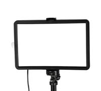 Kit de Luz de Vídeo LED Portátil, Luz de Vídeo LED de Temperatura Bicolor con Trípode Extensible, Filtros de Color para Videoconferencia, Grabación de Vídeo, Transmisión en Vivo
