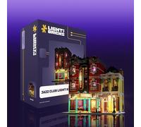 Kit de luz LED compatible con Lego 10312 Jazz Club - Accesorios de iluminación para LEGO Icons Building Set, actualización decorativa creativa (modelo no incluido)