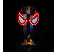 Kit de luz LED compatible con Lego 76329 Miles Morales Mask (sin modelo) juguete creativo