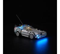 Kit De Luz LED Compatible con Lego Máquina del Tiempo de Regreso al Futuro | Para (Juego De Modelo No Incluido)