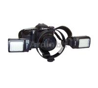 Kit de luz LED continua macro Twin para Nikon D3000, D5000, D90, D40, D60, D80, D70, D40x, D50, D70s, D300s, D700, D300, DX, D200, D100, D3s, D3x, D3, D1, D2x, P6 000, L110, L100, P100, P90, P80