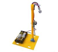 Kit de luz nocturna de bricolaje con sensor de luz con interruptor automático para proyectos de ciencia y aprendizaje de tallo, lámpara LED de brillo ajustable para uso doméstico o aula, diseño