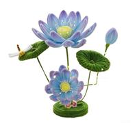 Kit de luz nocturna de flor de loto para crear tu propia solución de iluminación personalizable (azul)