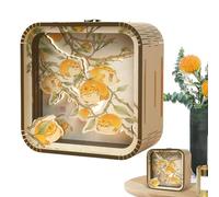 Kit de : luz nocturna de madera y acrílico, modelo de decoración | Ideal para centros de mesa, oficina, sala de estar, dormitorio, cocina, añade una atmósfera de iluminación única