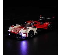 Kit de luz para Lego 76916 Speed Champions Porsche 963, juego de iluminación LED compatible con Lego Porsche 963, luces creativas de juguete para adultos y niños (solo luces, no modelos Lego)