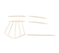 Kit de madera de abeto para fabricantes de guitarras acústicas, colapso y formas de sonido, juego de herramientas Luthier para entusiastas de la artesanía de guitarra