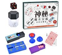 Kit de Magia para, Conjunto de Torres de Magia | Juego de Magia Divertido para,Kit de Magia Completo, Kit de Magia Portátil para Espectáculos de Magia, Reuniones Familiares, Espectáculo en el