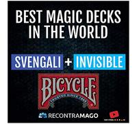Kit de Magia Profesional para Niños y Adultos - Juegos de Magia con Cartas Bicycle - Aprende Trucos de Magia Fáciles y Espectaculares - Tutoriales Online por Magos Expertos