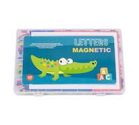 Kit de magnético, alfabetos mayúsculas y minúsculas para ortografía, actividades interactivas de inclinación en el aula para jardines de infantes, guarderías