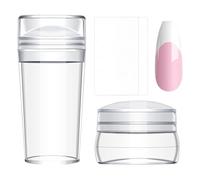 Kit de maja - Instrumento de manicura de silicona transparente, dispositivo de transferencia de patrones de precisión | Accesorios de diseño de raspador multifunción para nupcial Vacaciones