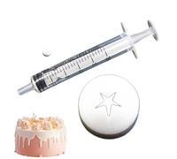 Kit de manga pastelera - Mangas pasteleras | Juego de jeringas para decoración de postres, puntas para tuberías para hornear, puntas para hornear resistentes a los arañazos para principiantes para cer