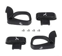 Kit de mango de ajuste de reemplazo directo para Mitsubishi para Pajero 4 piezas de plástico, se adapta a MB792477 MB792471