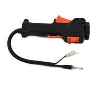 Kit de mango de cable del acelerador con interruptor de apagado para tubería de 26 mm, compatibilidad con múltiples herramientas y desbrozadoras