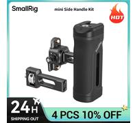 Kit de mango lateral pequeño SmallRig con tornillo de localización de 1/4"-20 y conector de abrazadera NATO, compatibilidad universal, ajuste vertical mini Side Handle
