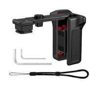 Kit de mango magnético de liberación rápida para fotografía callejera para DJI OSMO Action 6 cámara Empuñadura ergonómica con obturador ajustable, zapata fría y rosca estándar para equipos con cuerda