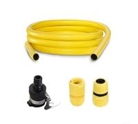 Kit de manguera autocebante de 2 metros para lavadoras a presión eléctricas Karcher K2 K3 K4 K5 K6 con componentes de plástico resistentes (2 m)