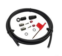 Kit de manguera de aceite de freno de bicicleta de 2000 mm para insertos SRAM de montaje plano, tornillos, juntas