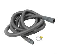 Kit de manguera de alcantarillado con adaptador ajustable para caravana, tubo de drenaje para agua gris y negra, diseño flexible y portátil (5 m)