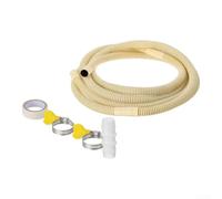 Kit de manguera de drenaje AC de 13 pies con conector para mini split - Flexible Condensate Line Extension Set for Air Conditioner & Dehumidifier