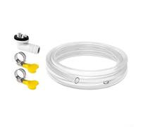 Kit de manguera de drenaje de 10 pies para aire acondicionado con conector de 15 mm y dos abrazaderas