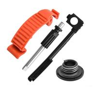 Kit de manguera de línea de presión de montaje de bomba de aceite para motosierra 435 440E 445 450, garantiza una lubricación adecuada y funcionalidad de motosierra