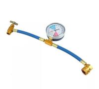 Kit de manguera de llenado de refrigerante - Kit de carga para refrigerador, adaptador autosellado, resistente y flexible | Accesorio portátil de aire acondicionado para automóvil R134A para el