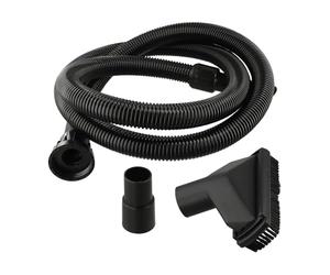 Kit de manguera de vacío de 2,5 m con adaptador de boquilla plana para zonas de difícil acceso, compatible con aspiradoras Henry James Harry Basil