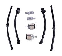Kit de manguera negra 8 uds, repuestos motosierra for tubo filtro combustible aceite 45cc, 52cc, 58cc, 4500, 5200, 5800