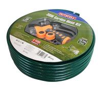 Kit de manguera reforzada Faithfull de 30 m (98 pies) con 3 conexiones y pistola pulverizadora