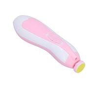 Kit de Manicura Eléctrica, Cortaúñas para Bebés ABS de Diseño Portátil de Primera Calidad con Cabezales de Pulido para el Hogar(Rosado)