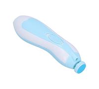 Kit de Manicura Eléctrica, Cortaúñas para Bebés ABS de Diseño Portátil de Primera Calidad con Cabezales de Pulido para el Hogar(Azul claro)